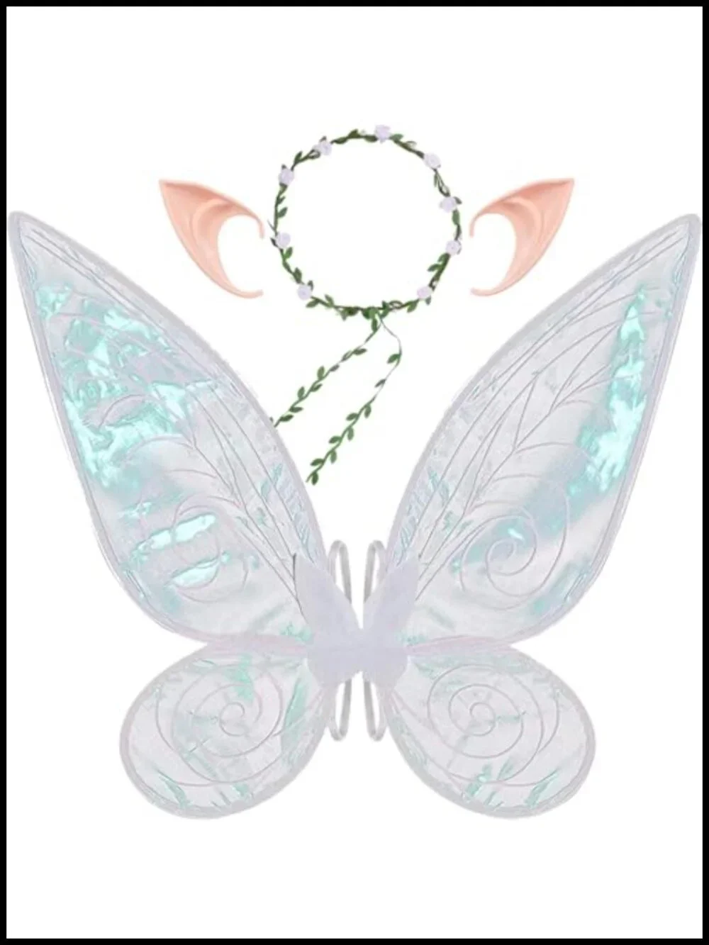 Fairy Wings Butterfly Costume Accessory Halloween Dress Up Lightweight